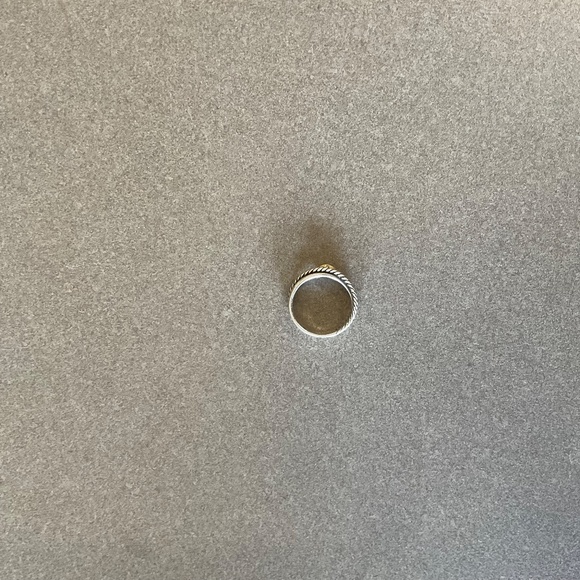 David Yurman Gold and Silver Ring - Picture 5 of 6